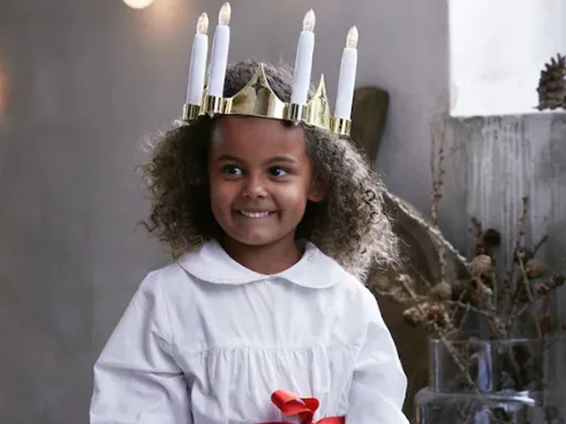 Santa Lucia Party At IKEA Glasgow