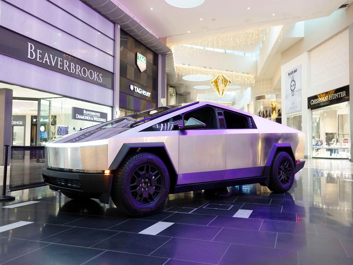 Tesla Cybertruck lands at Silverburn... come and see the future