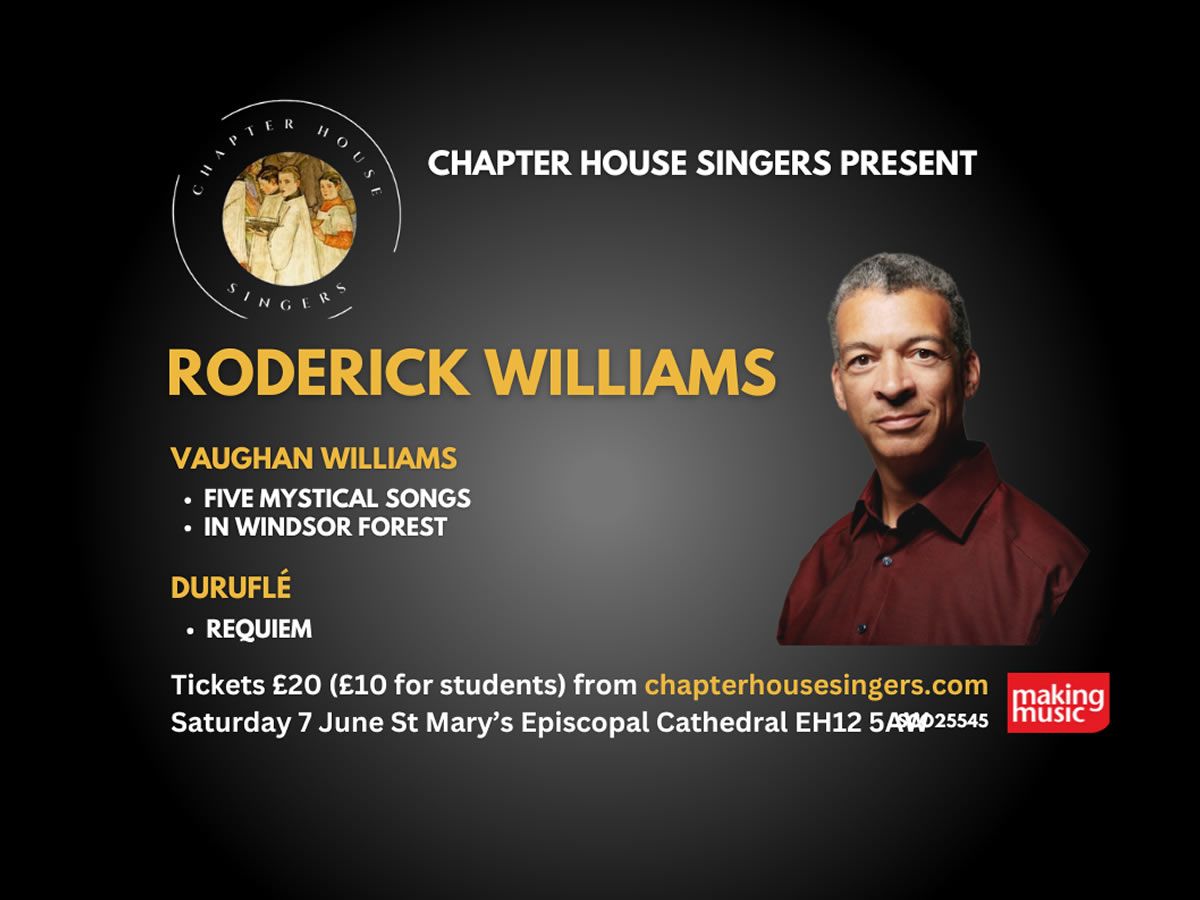 Chapter House Singers presents Roderick Williams