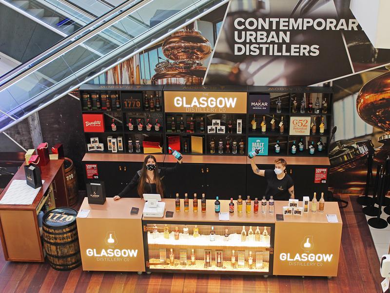 Glasgow Distillery get into the festive spirit with opening of Glasgow City Centre pop up shop