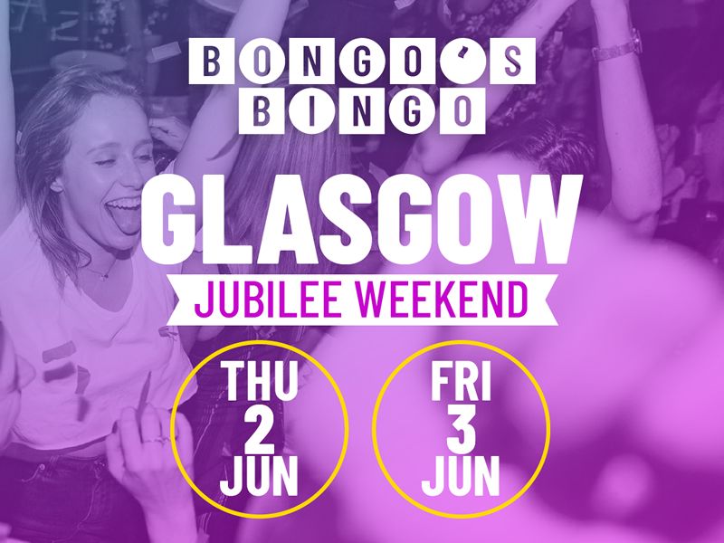 The craziest bingo night in town returns to Glasgow for the Jubilee weekend!