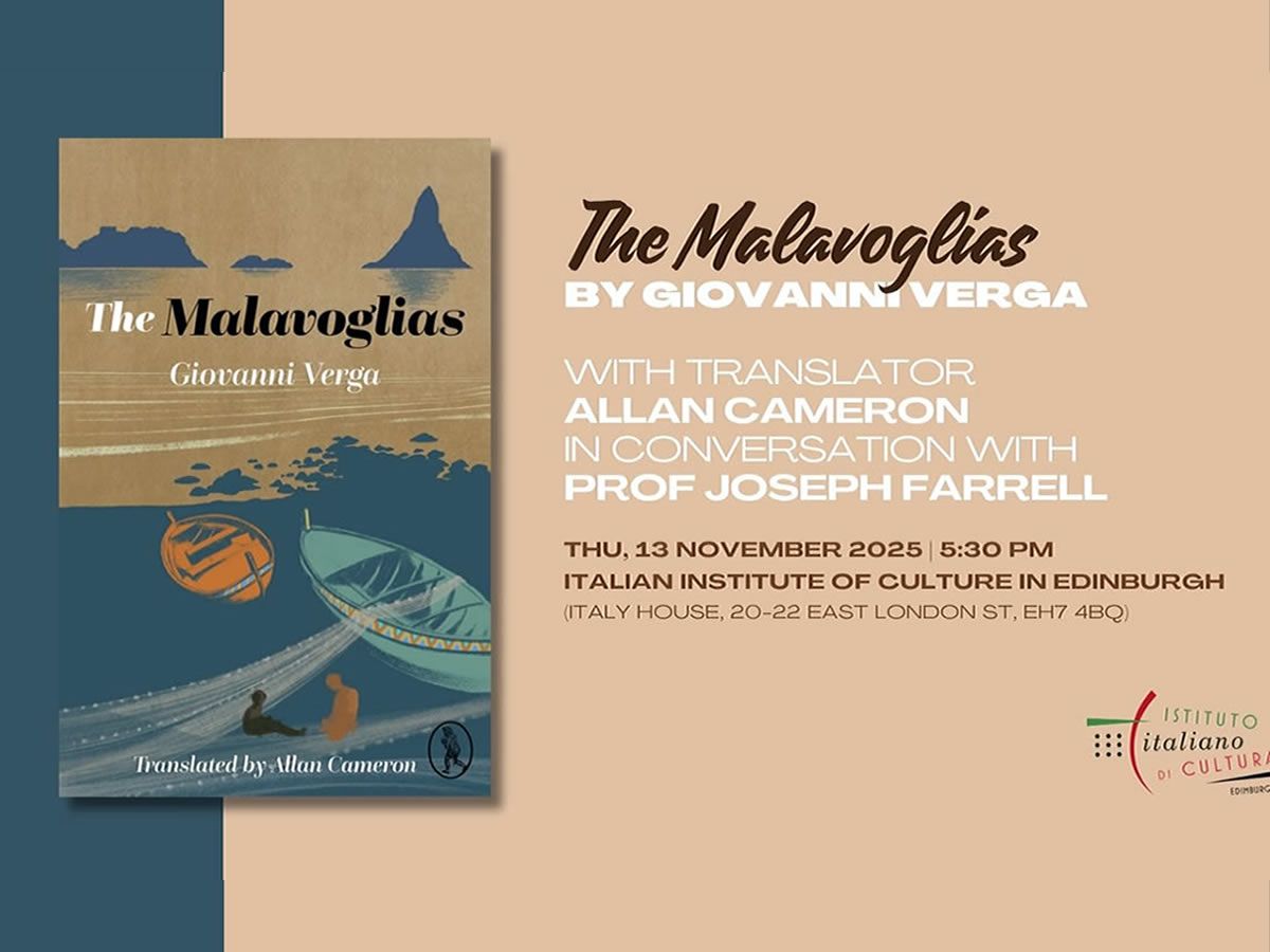 The Malavoglias by Giovanni Verga with translator Allan Cameron