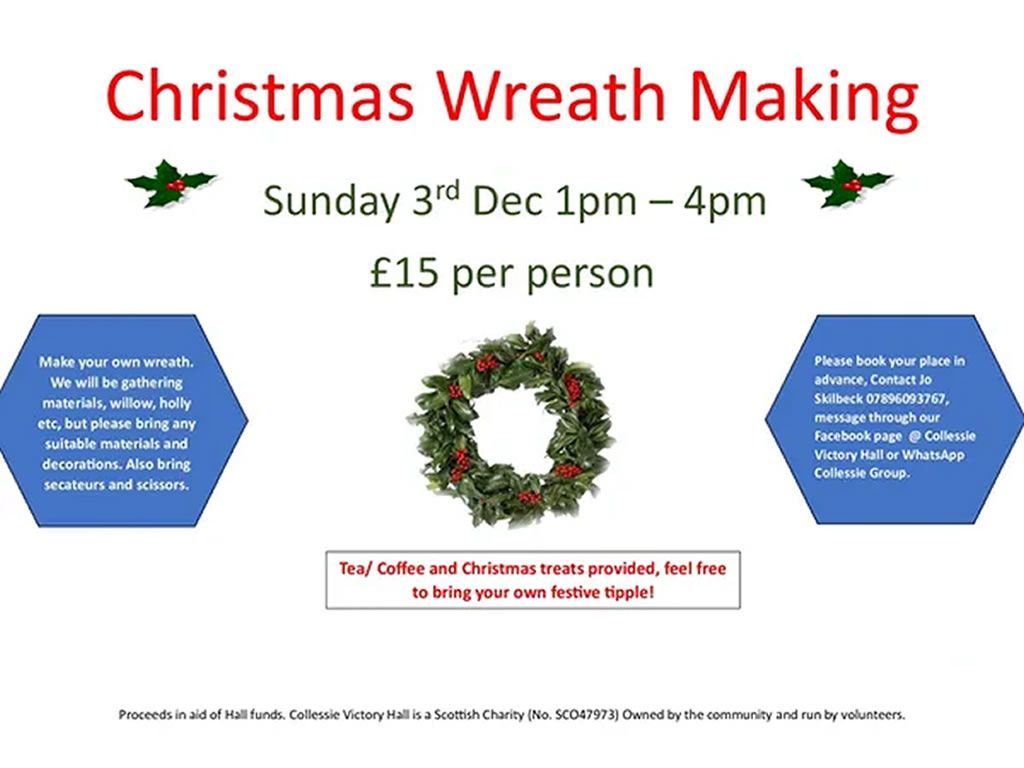 Christmas Wreath Workshop