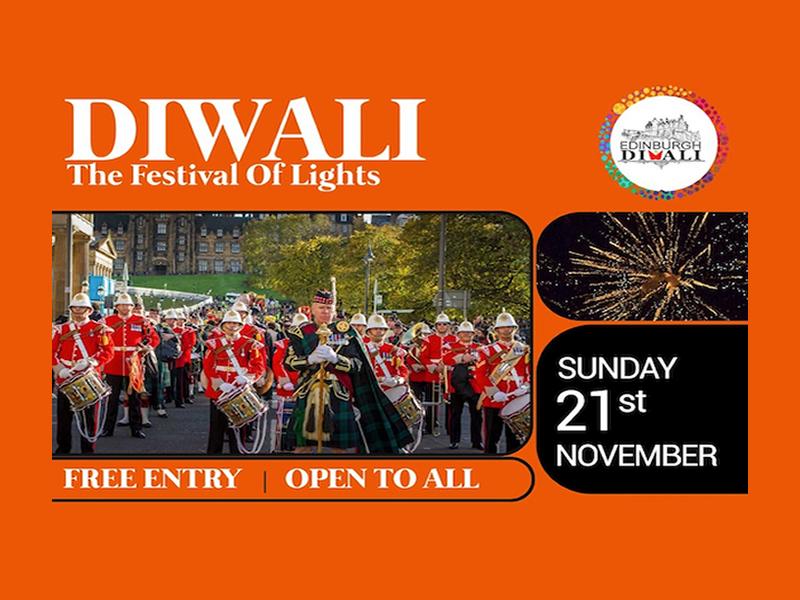 Edinburgh Diwali Lights Up Edinburgh This Weekend