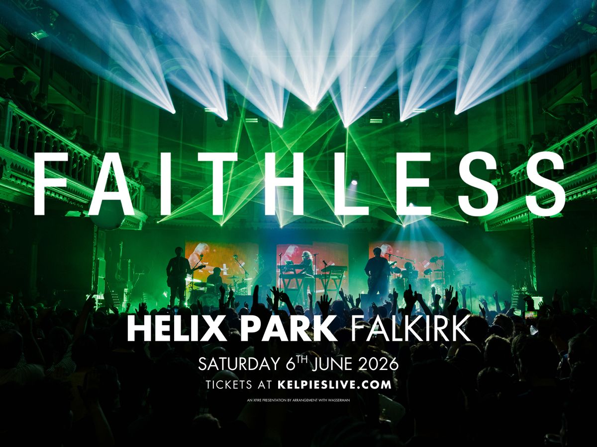 Kelpies Live at Helix Park: Faithless