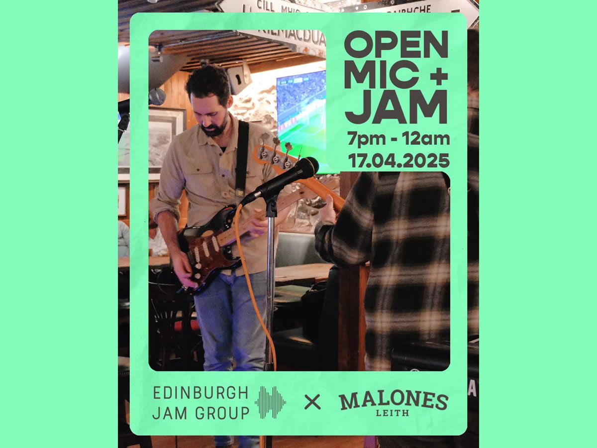Open Mic/Jam hosted by Edinburgh Jam Group