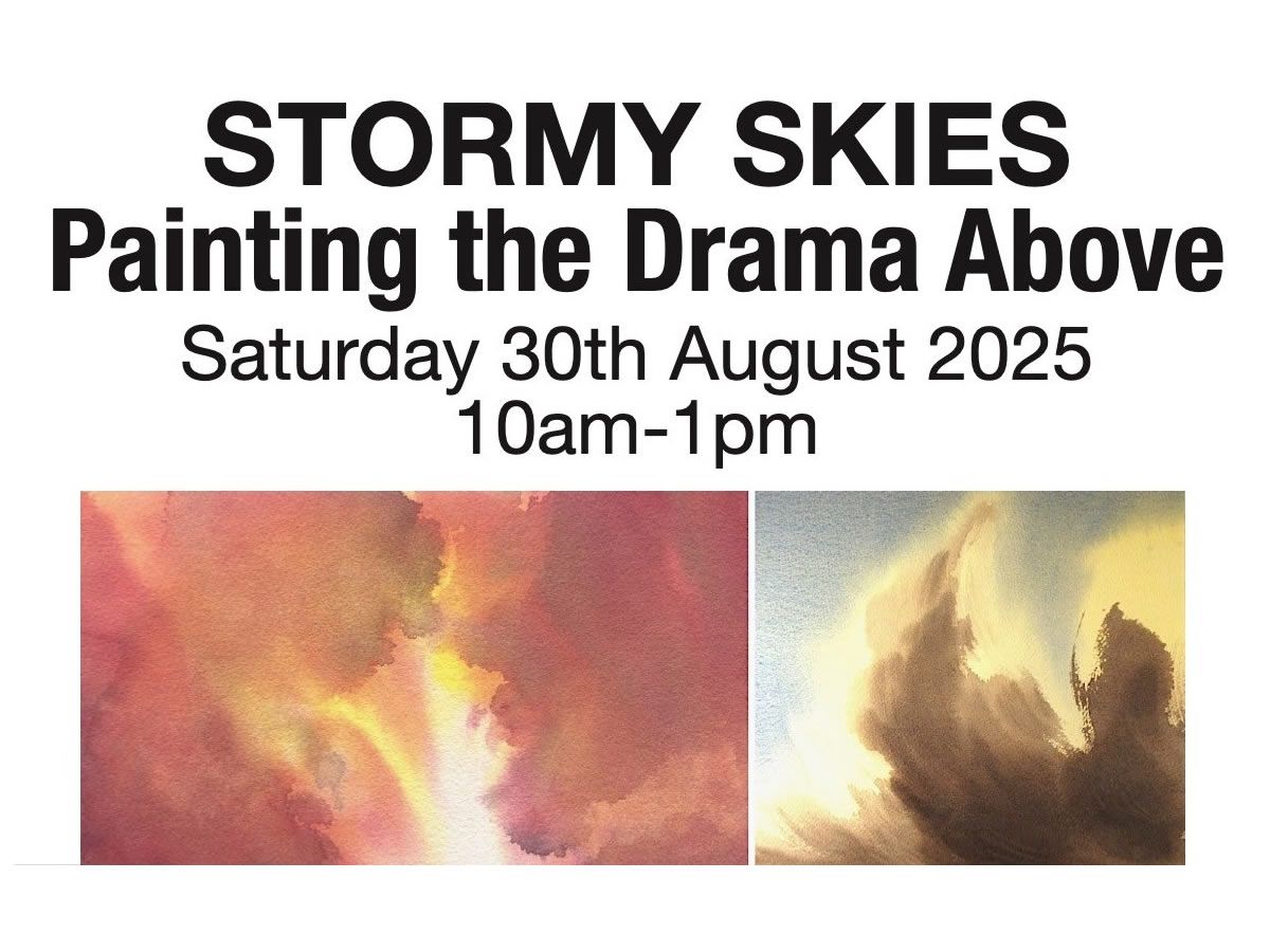 STORMY SKIES: Painting the Drama Above