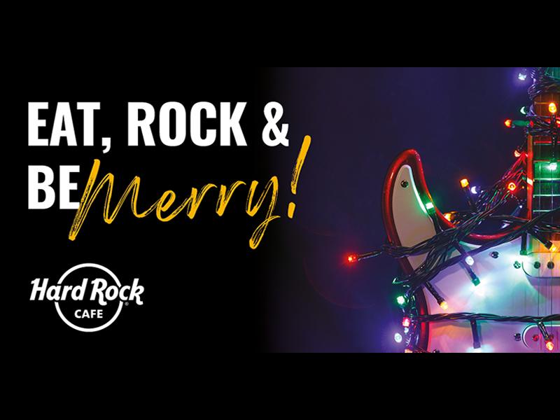 Eat, Rock and Be Merry at Hard Rock Cafe Glasgow and Edinburgh this Christmas