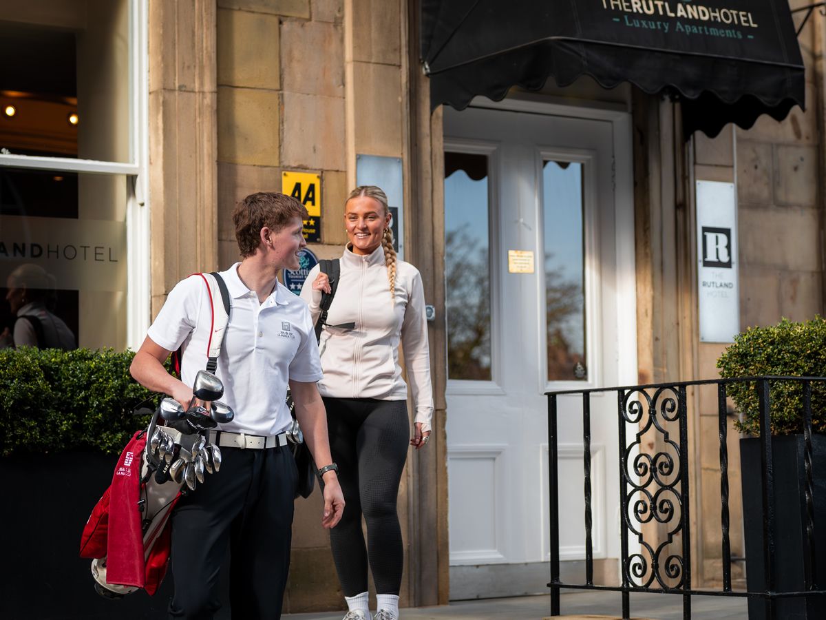 Castle view Edinburgh hotel swings into action with new golf breaks for 2026