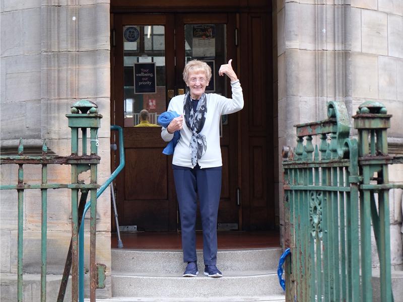 Water way to celebrate baths centenary, says oldest swimmer Meg!