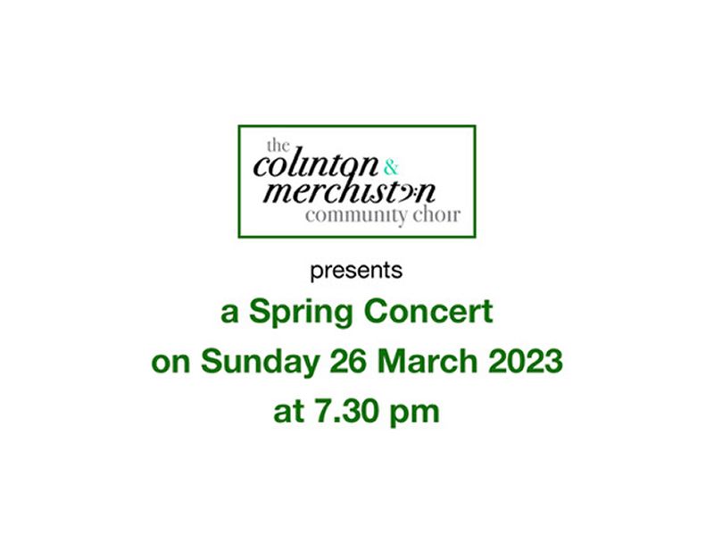 Colinton and Merchiston Choir: Spring Concert