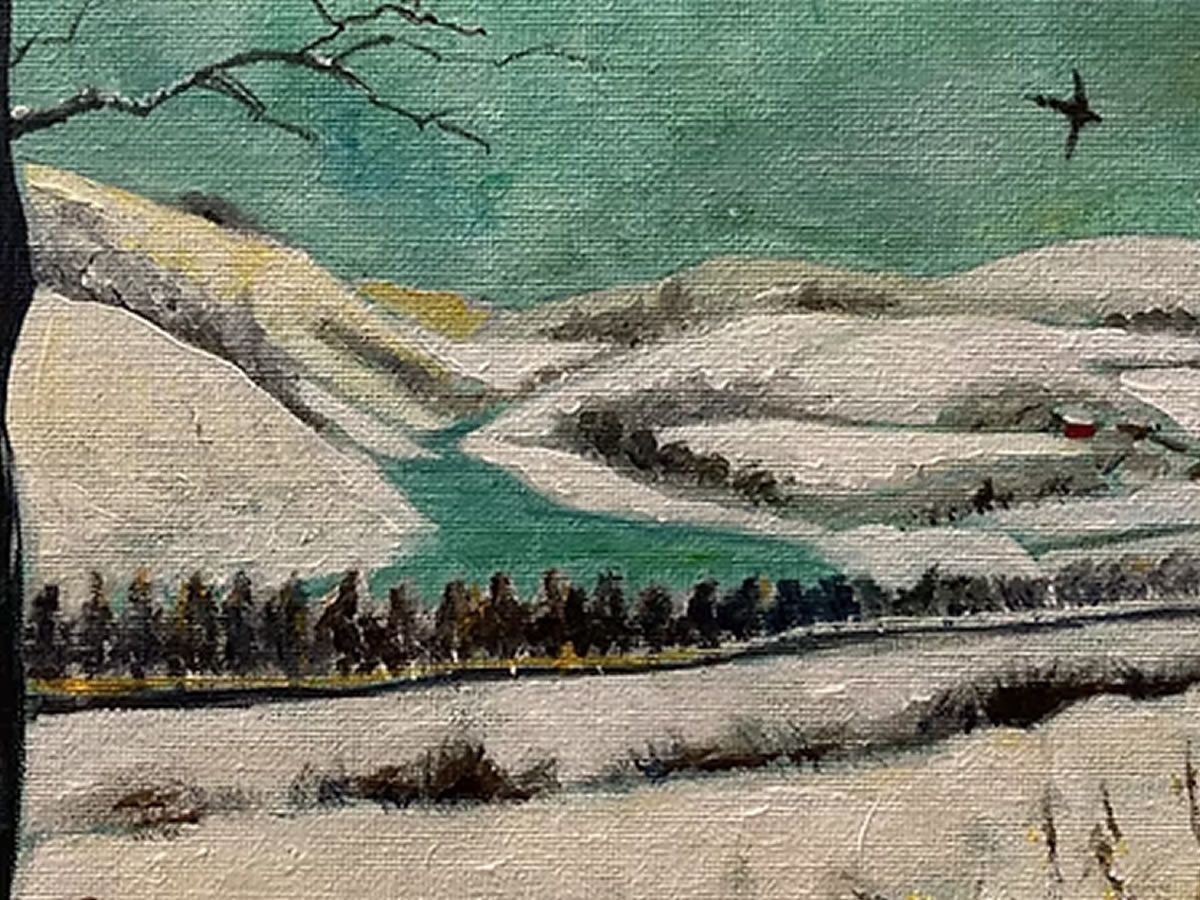 Paint & Wine: Pentlands in Winter