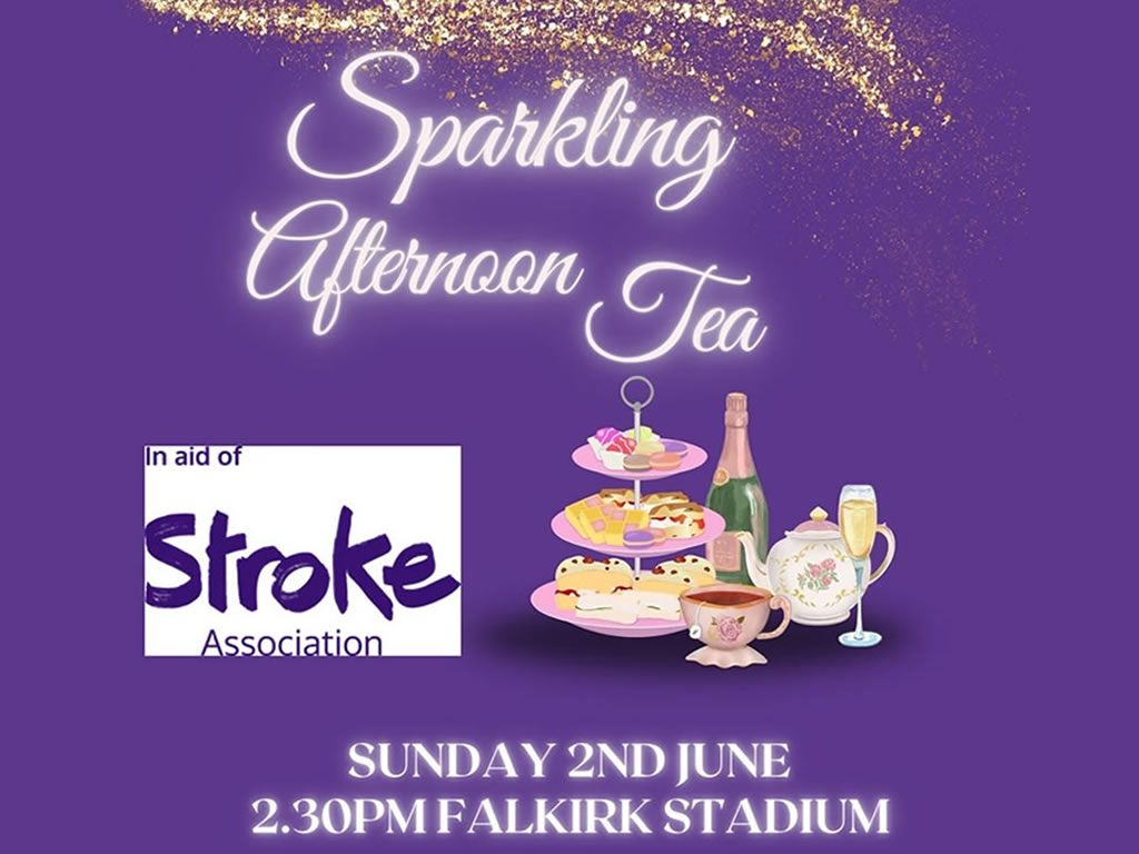 Sparkling Afternoon Tea at Falkirk Stadium, Falkirk What's On Stirling