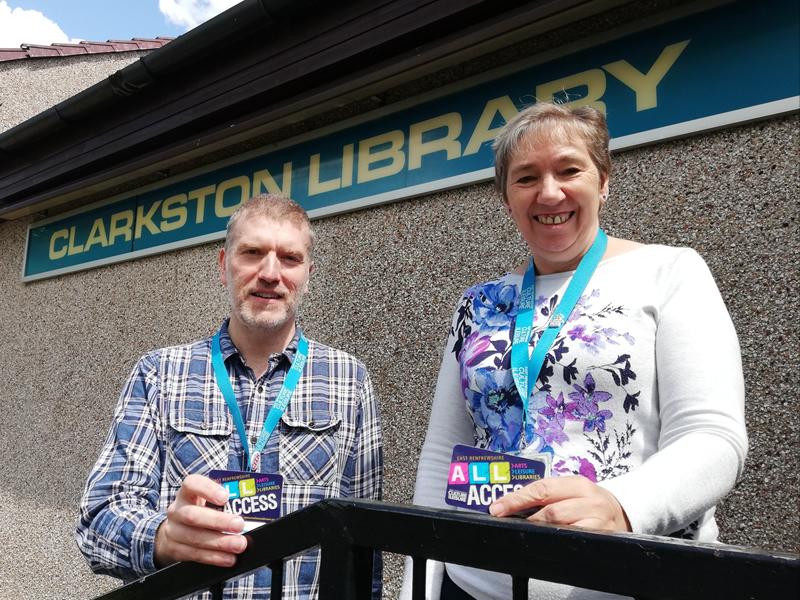 Clarkston Library first in Scotland to Open More