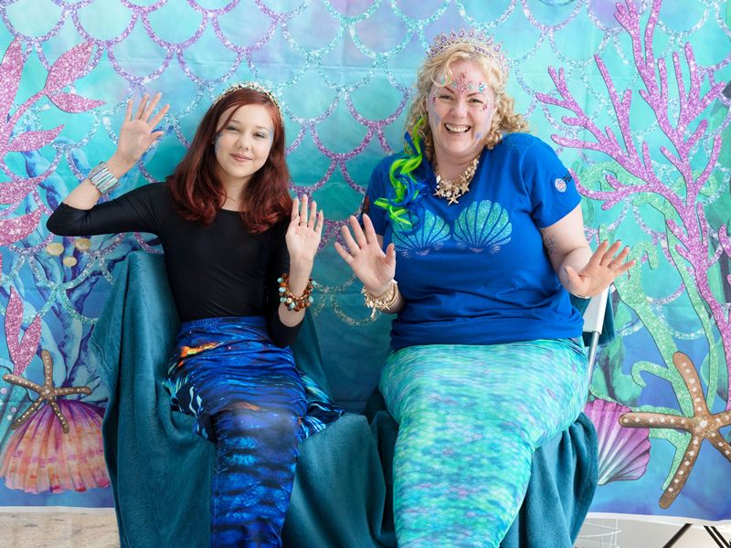 Real life mermaids make a splash at Silverburn