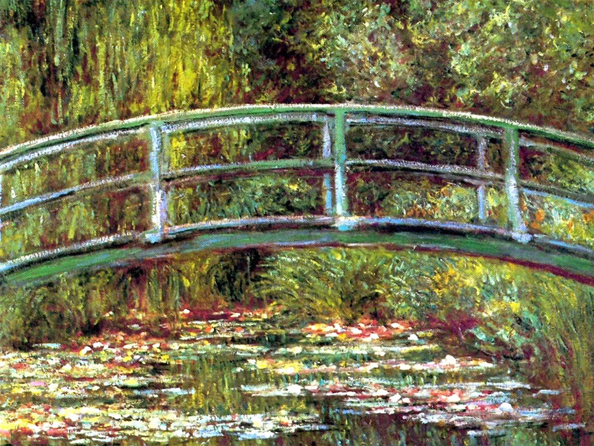 Paint Monet’s Bridge Over Giverny, Edinburgh