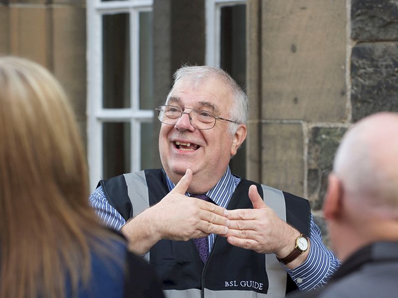 British Sign Language Tours at Stirling Castle