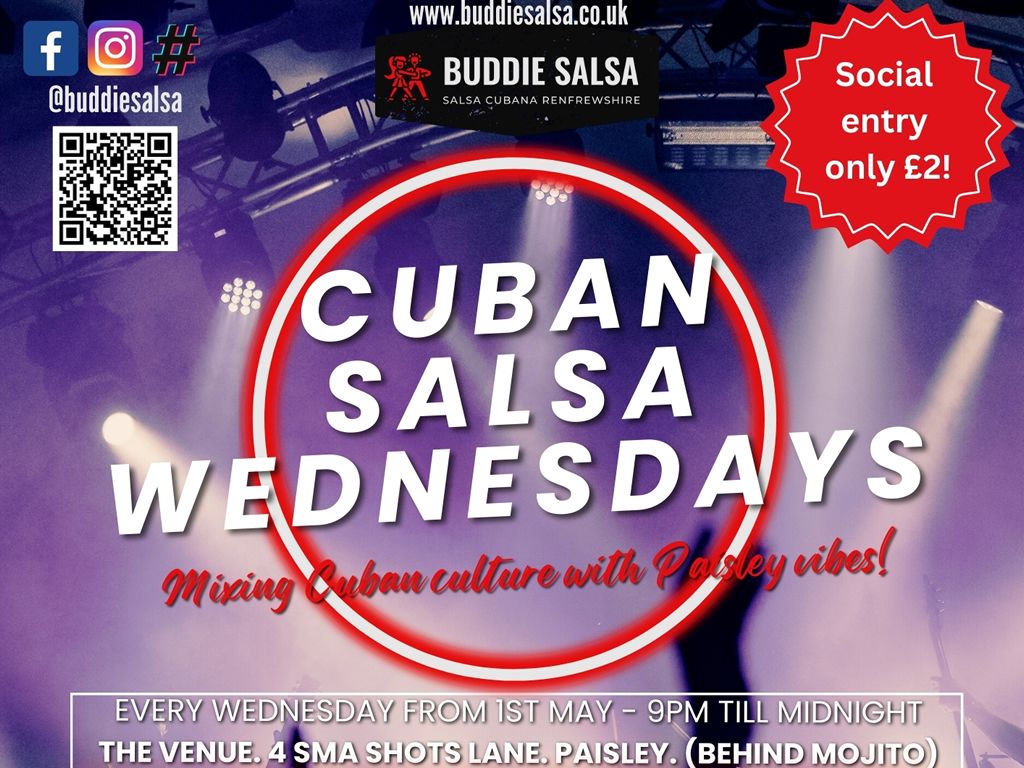 Cuban Salsa Wednesdays Launch Night