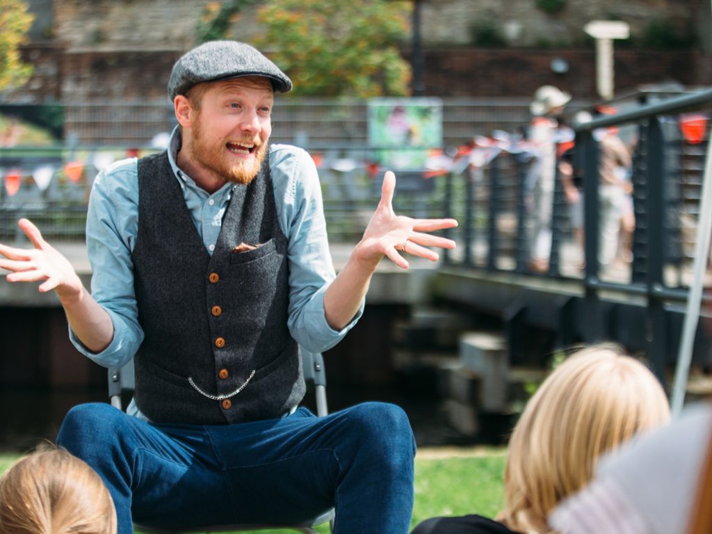 People Make Glasgow, Stories Make People - Storytelling Pop Up Performances