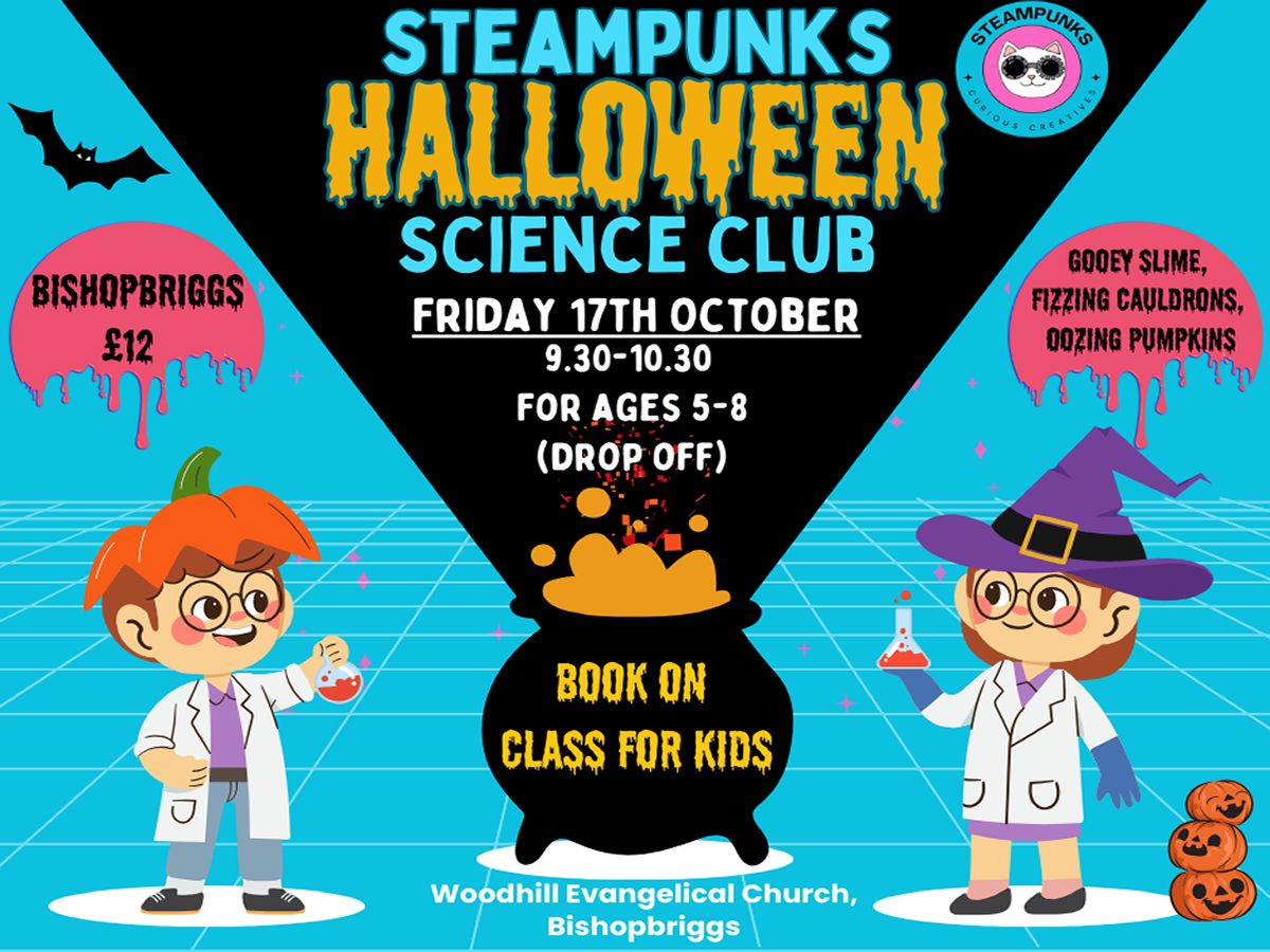 Steampunks Science Halloween Event