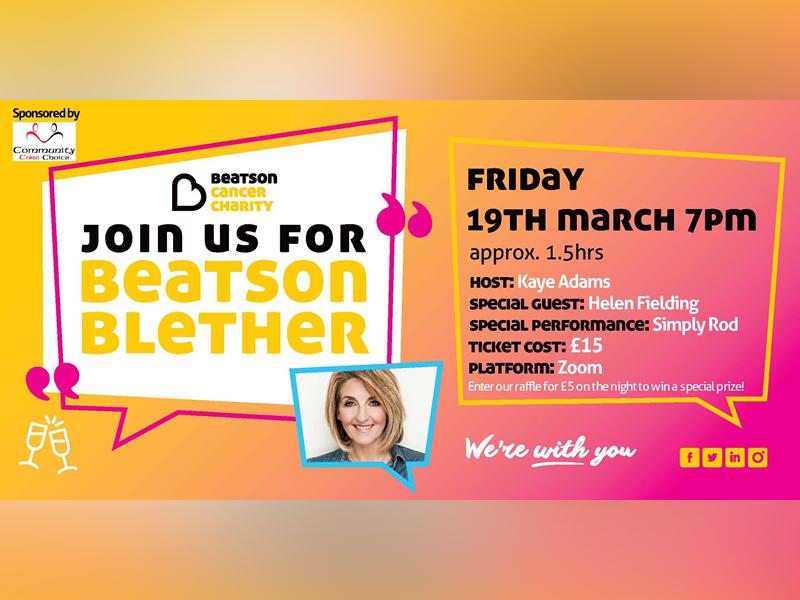 Beatson Blether with Helen Fielding