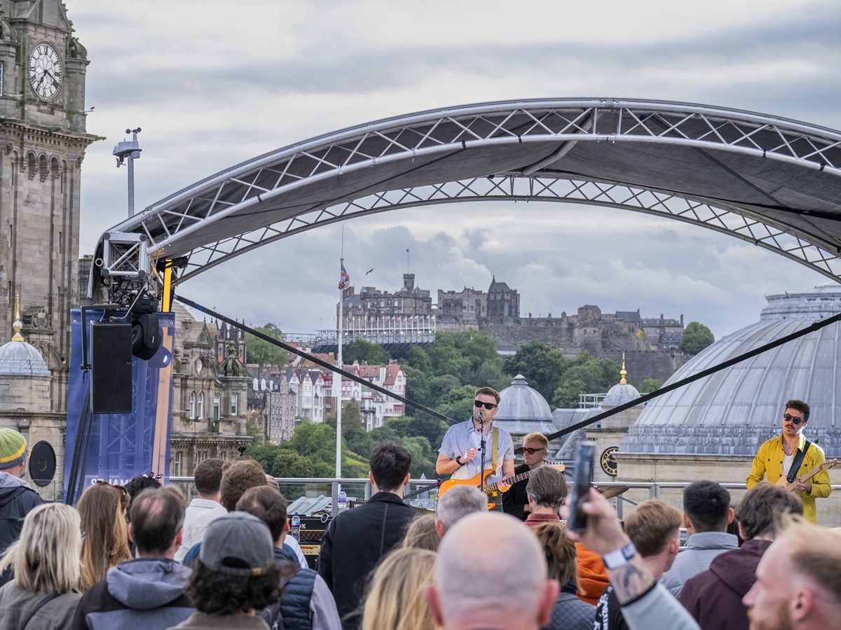 St James Quarter Sessions: Pop up vinyl lounge brings soulful sounds to the heart of Edinburgh