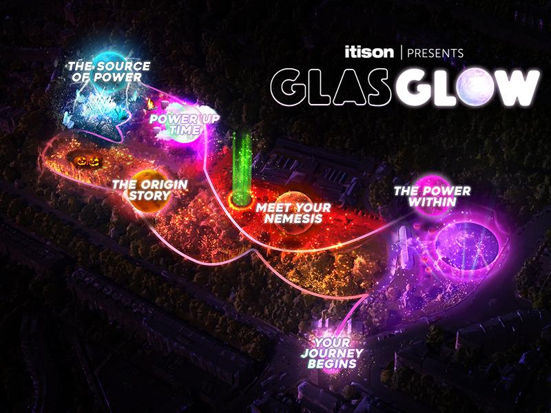 Dates announced for GlasGLOW, returning to light up the city this October!