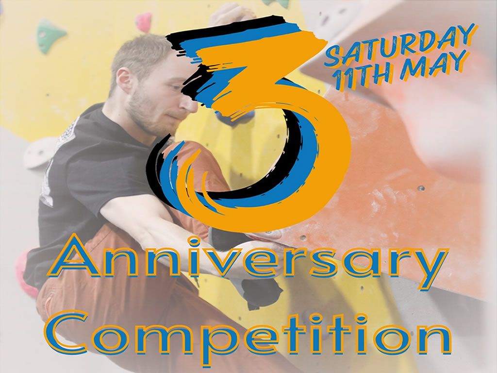 3rd Anniversary Bouldering Competition