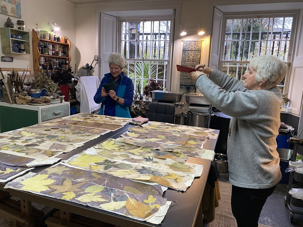 Introduction To Ecoprinting On Fabric at The Lansdowne House, Glasgow