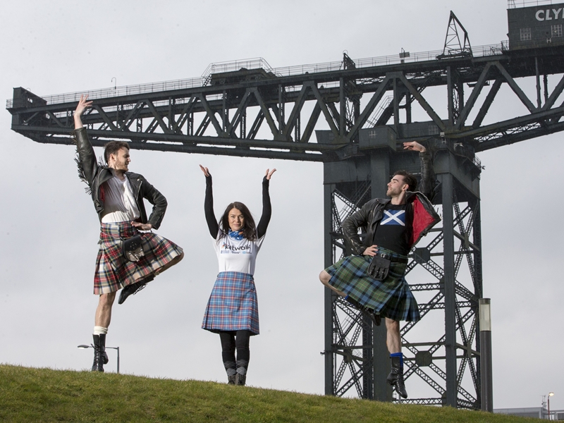 Scottish Ballet backs the Kiltwalk