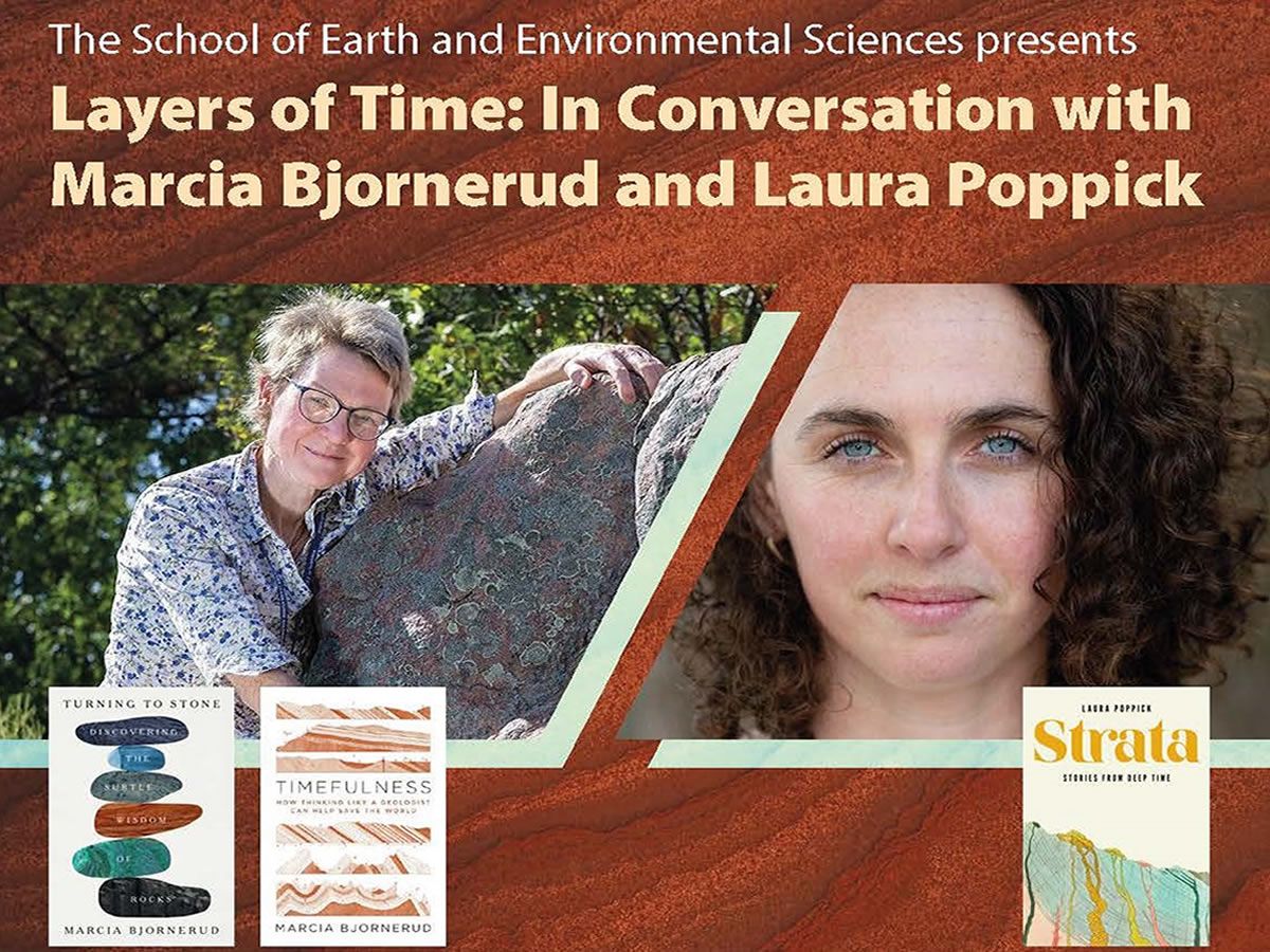 Layers of Time: In Conversation with Marcia Bjornerud and Laura Poppick